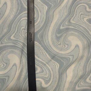 Moschino Black Leather Belt